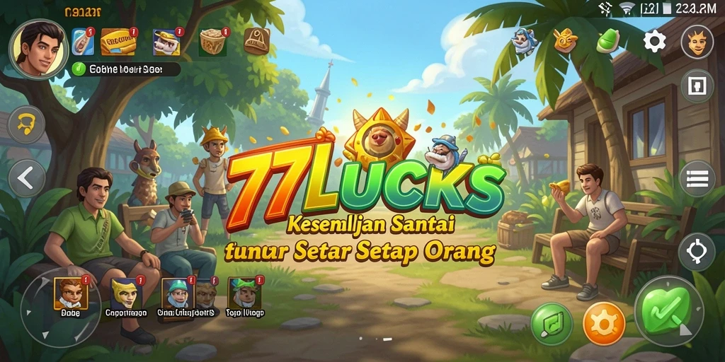 Screenshot gameplay 77LUCKS yang menampilkan tantangan menarik.