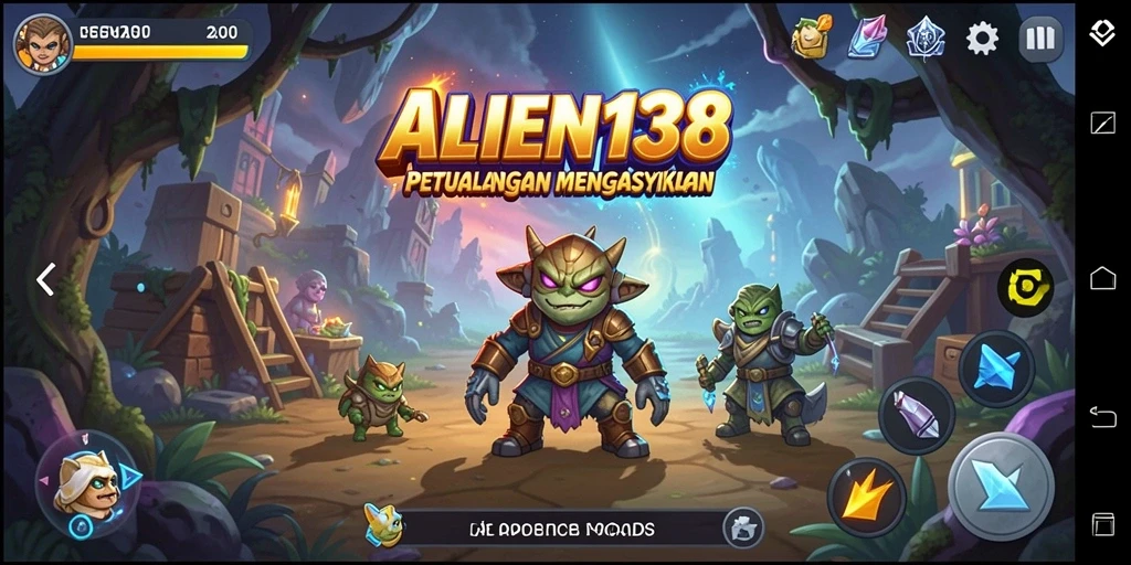Tampilan gameplay menarik dari ALIEN138 yang penuh aksi.