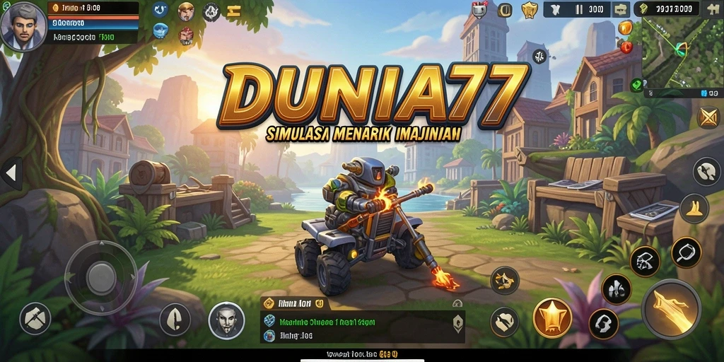Screenshot DUNIA77 menampilkan gameplay Simulation yang menarik dan imersif.