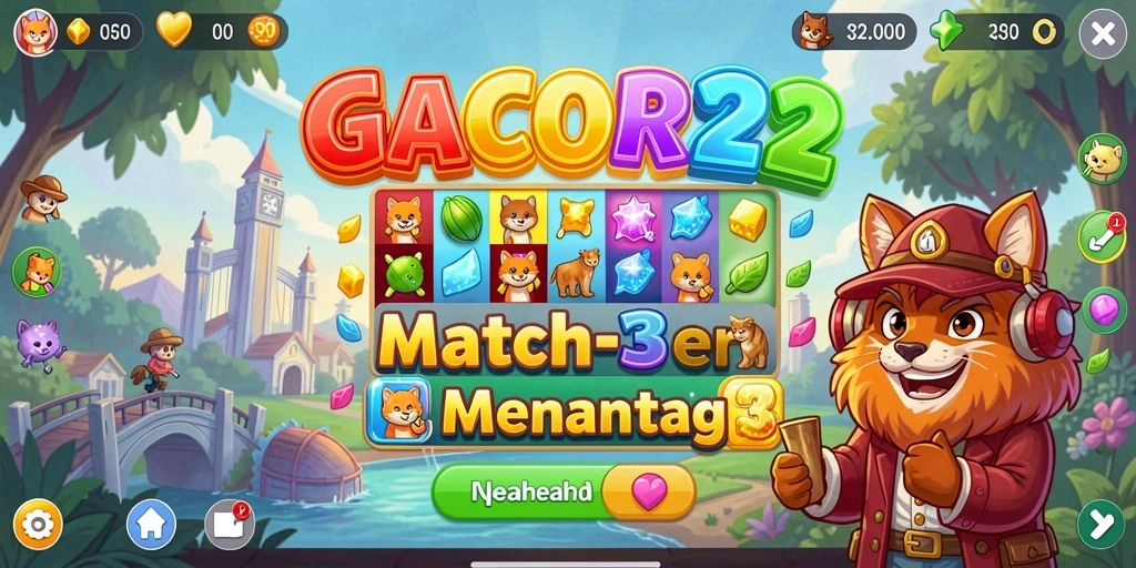 Tampilan menunjukkan gameplay seru dari GACOR22 dengan grafis memukau.