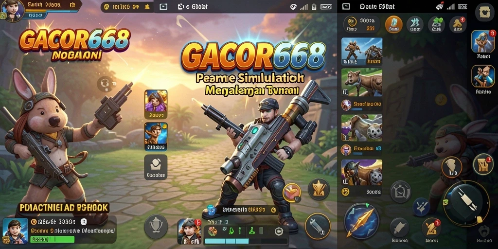 Tampilan gameplay GACOR668 yang interaktif dan seru.