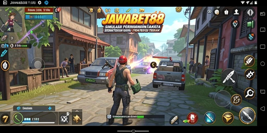 Tampilan visual menarik dari gameplay JAWABET88 yang mendebarkan.