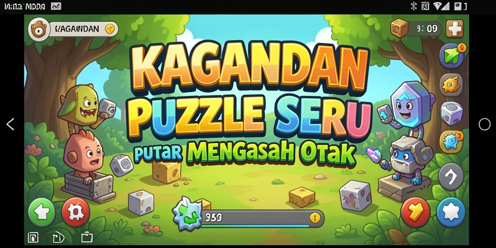 Tampilan gameplay KAGANDAN yang menantang dan seru.
