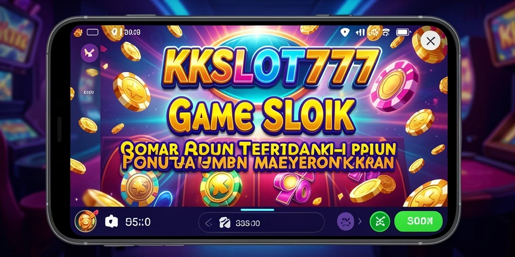 Screenshot utama KKSLOT777 menampilkan gameplay Slot yang menawan.