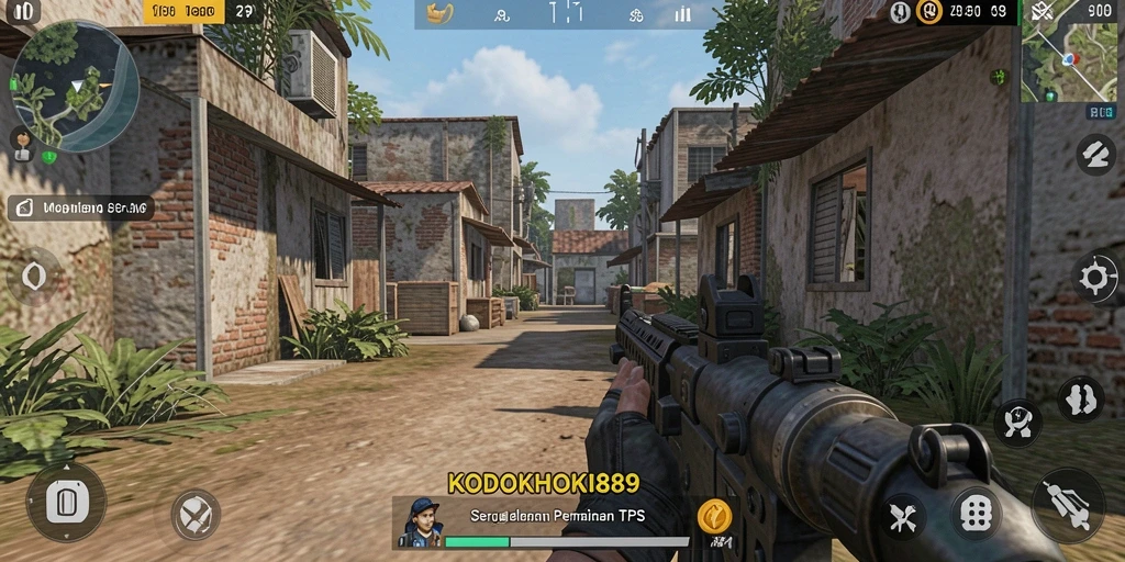Tampilan gameplay KODOKHOKI889 penuh aksi seru dan visual menawan.