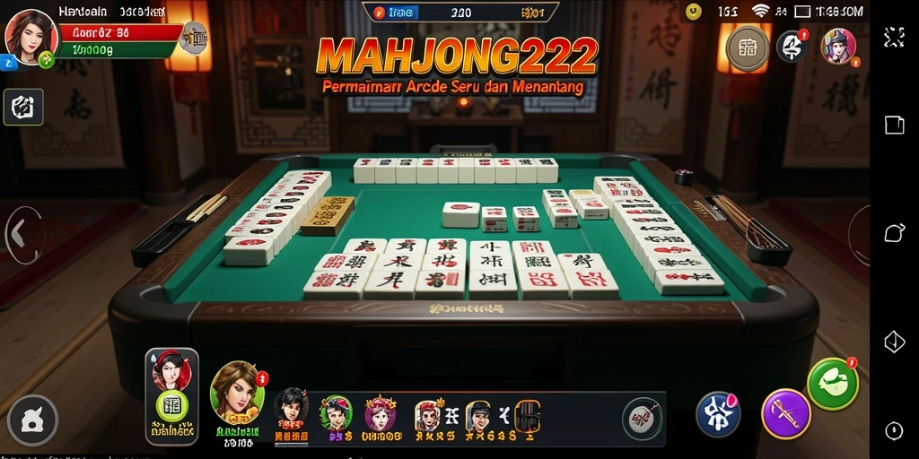 Screenshot gameplay MAHJONG222 yang menampilkan keseruan dan tantangan.