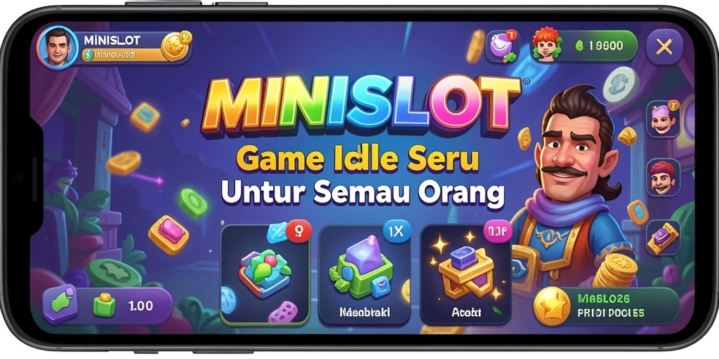 Tampilan gameplay MINISLOT yang seru dan menarik.