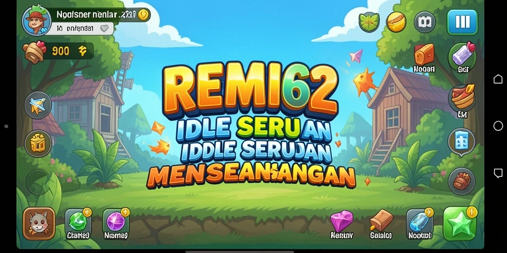 Tampilan gameplay utama <strong>REMI62</strong> yang seru dan interaktif.