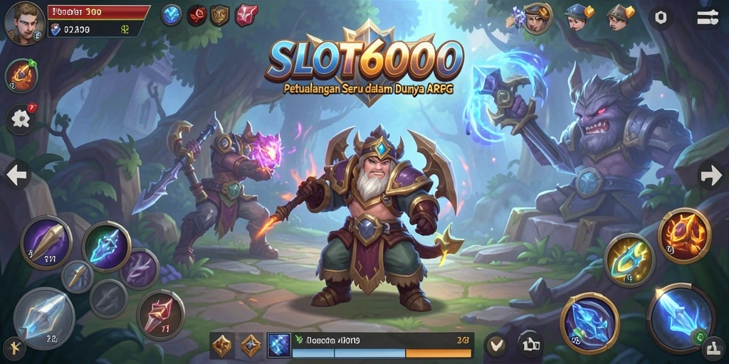 Gameplay intens di dunia fantasi SLOT6000