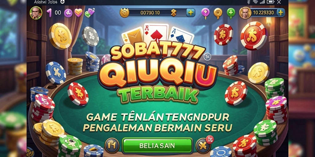 Tampilan gameplay QiuQiu yang mengasyikkan di SOBAT777.